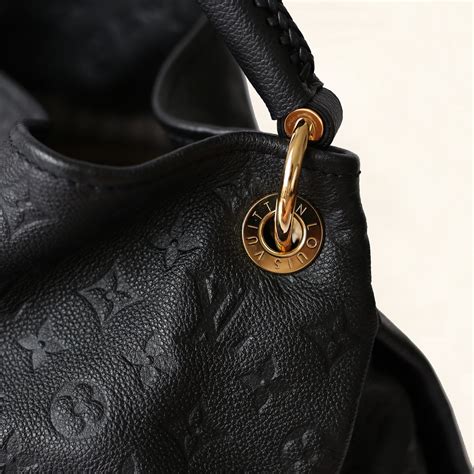 black louis vuitton empreinte|Louis Vuitton black embossed bag.